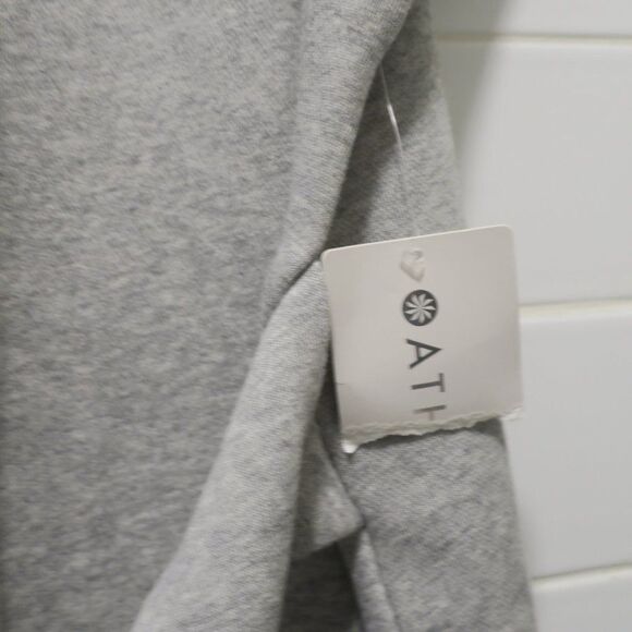 NWT ATHLETA EMBRACE DRESS grey XL pullover stretch comfy athleisure sweat summer - Picture 7 of 10